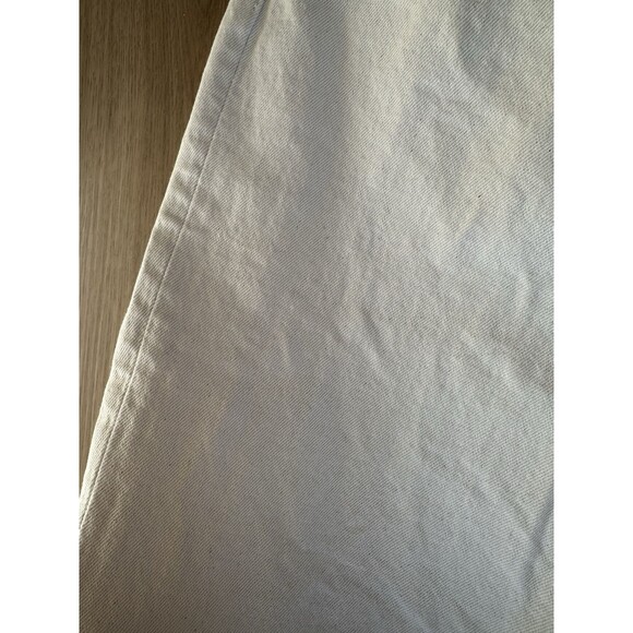 Abercrombie‎ & Fitch Jeans Men 32x32 Cream Speckled Vintage Stretch 90s Straight - Picture 4 of 11